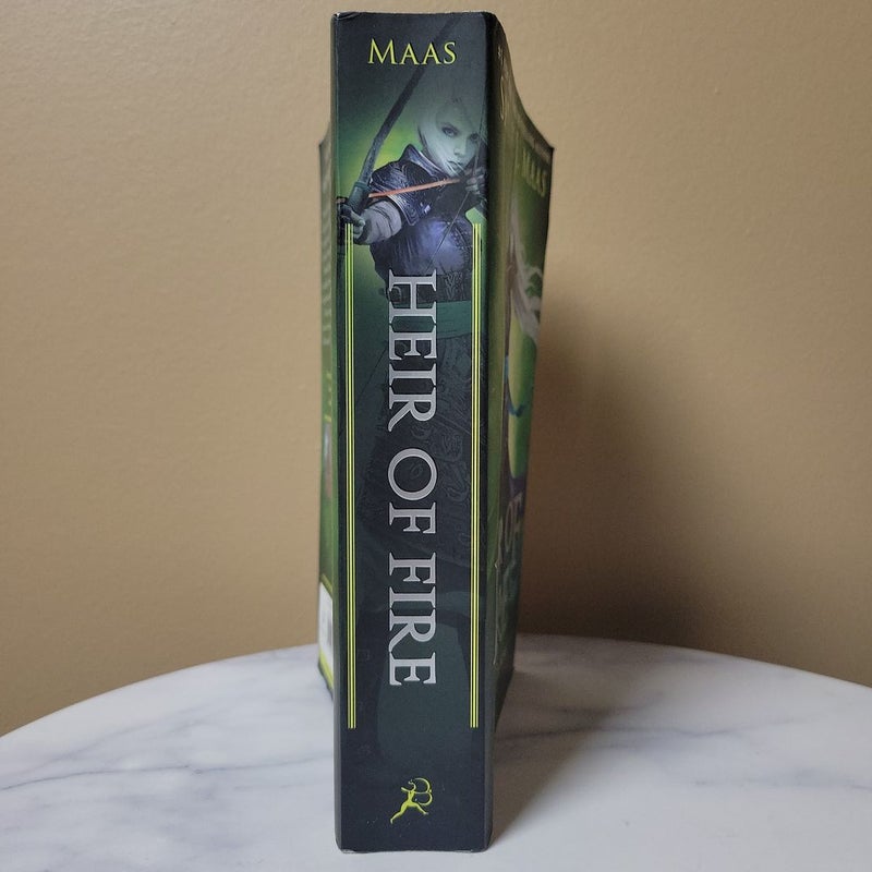 Heir of Fire Paperback OOP Out of Print Cover