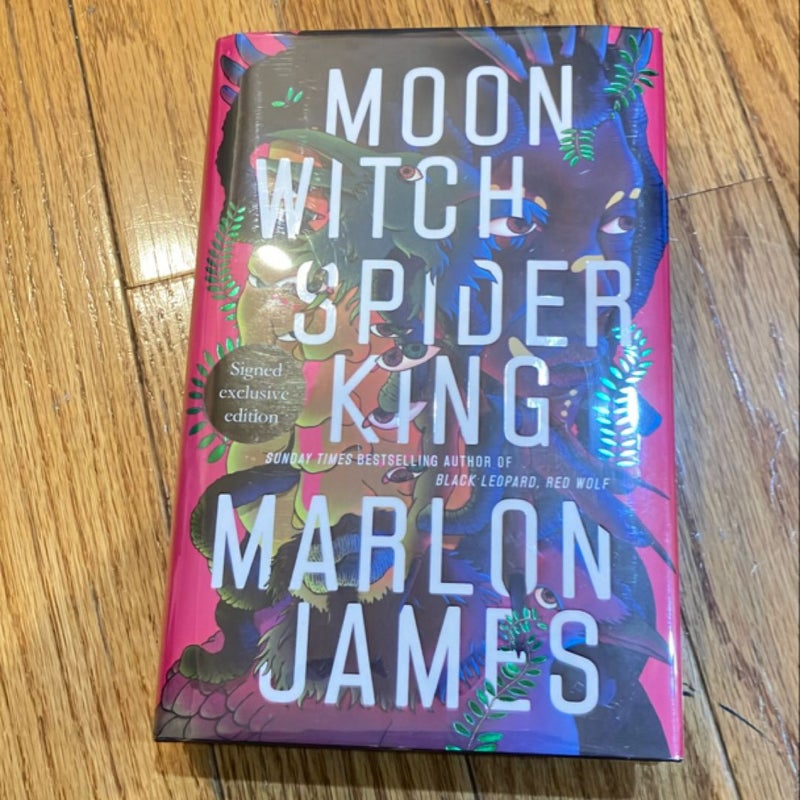 Moon Witch, Spider King (signed Waterstones edition)