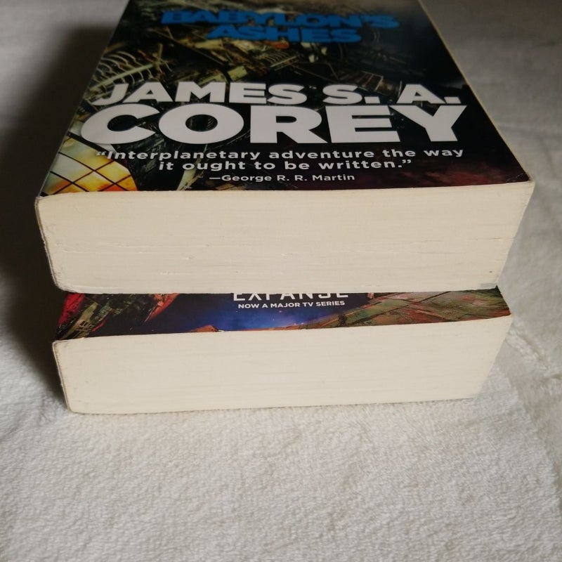 The Expanse 6 and 7 Babylon's Ashes anx Persepolis Rising