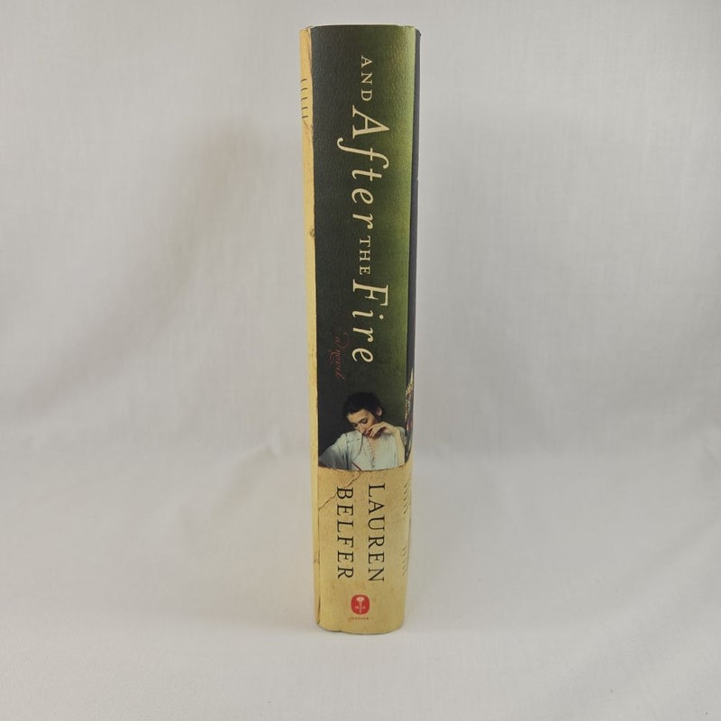 Lot of 2 - And After the Fire & A Fierce Radiance Books by Lauren Belfer