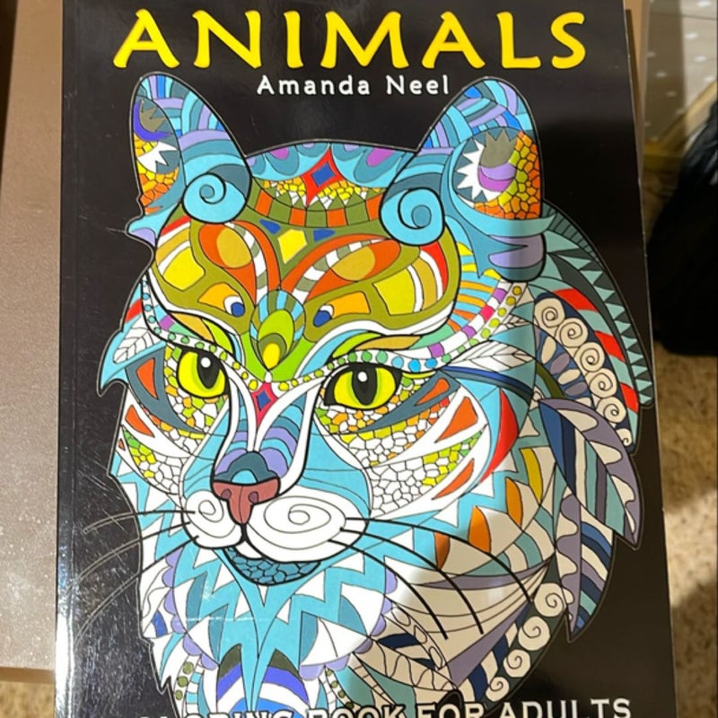 Animals Coloring Book for Adults