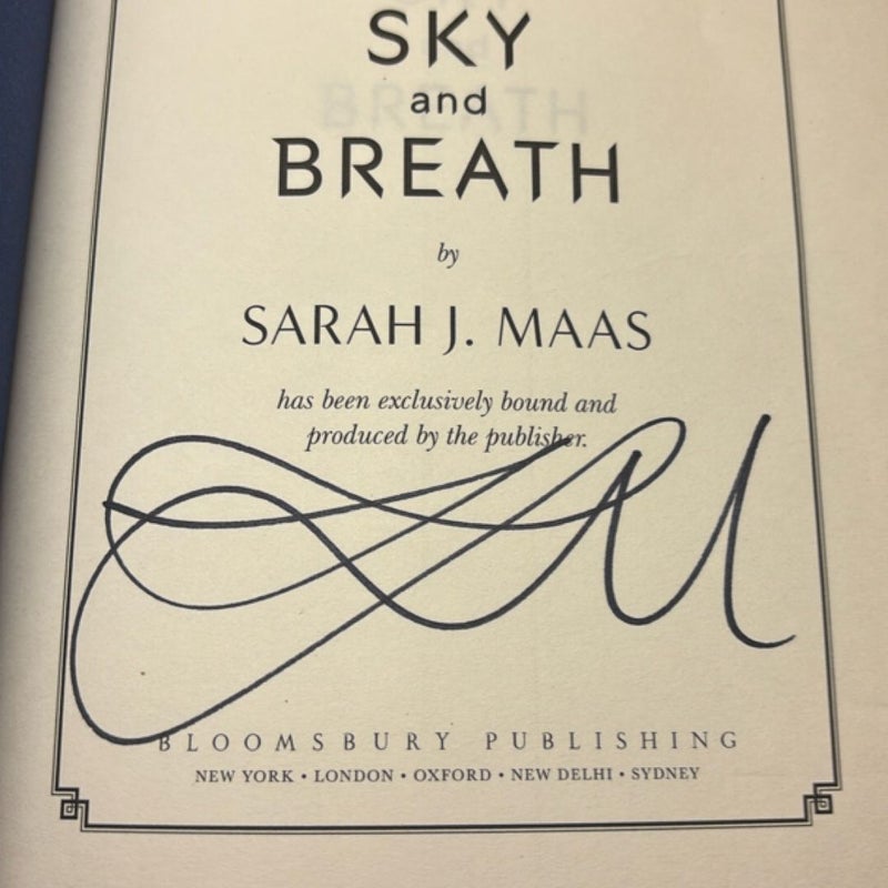House of Sky and Breath-Signed
