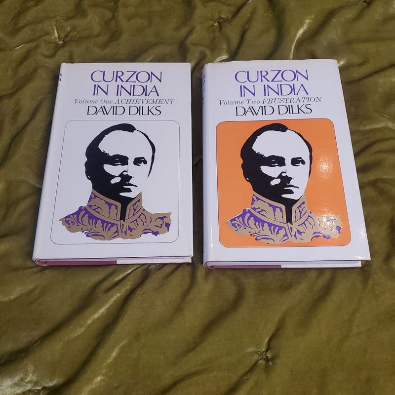 Curzon in India Volume 1 and 2