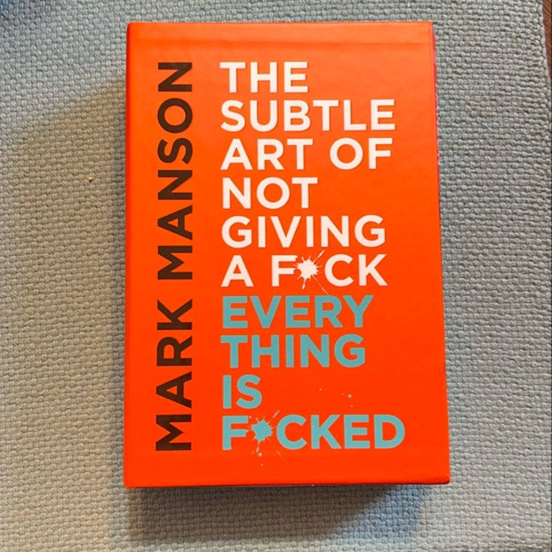 The Subtle Art of Not Giving a F*ck / Everything Is F*cked Box Set