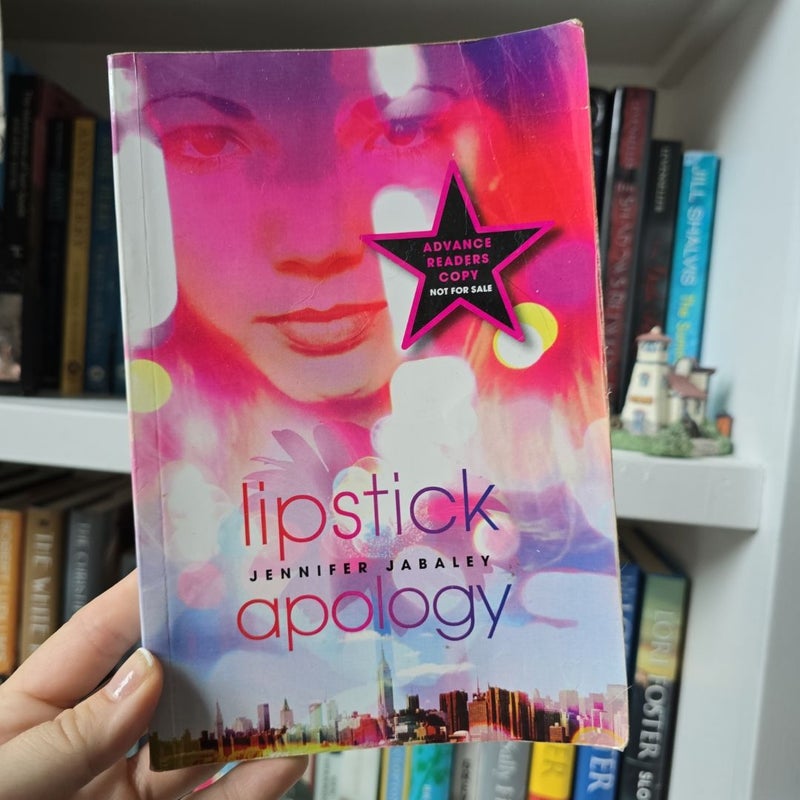 Lipstick Apology *arc*