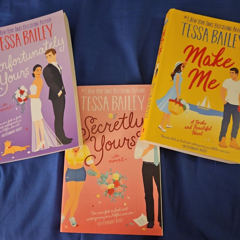 Lot of Tessa Bailey Books