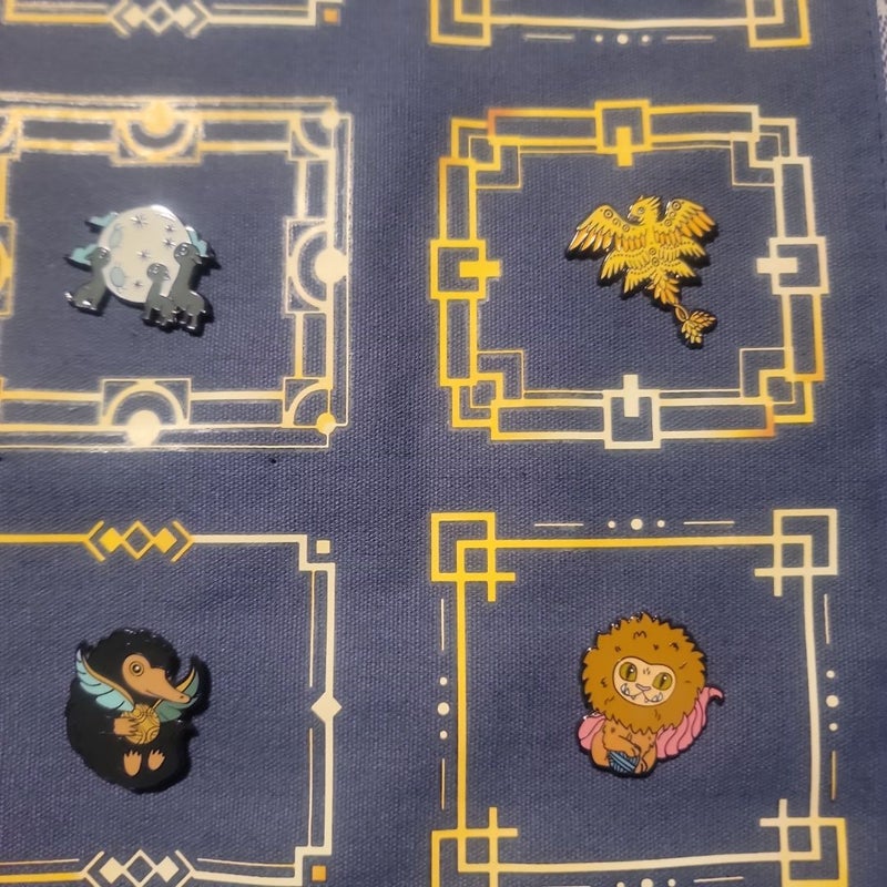 LitJoyCrate Fantastic Beast Pin Set 