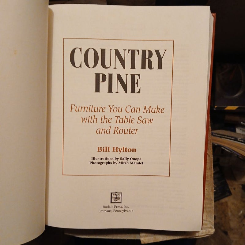 Country Pine Projects