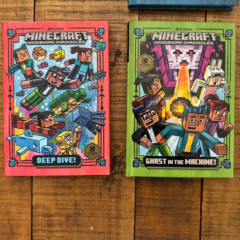 Minecraft Woodsword Chronicles Book 1-6 Series