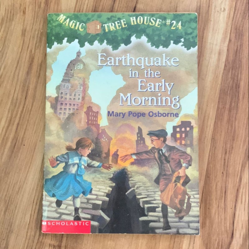 Magic Tree House Earthquake in the Early Morning