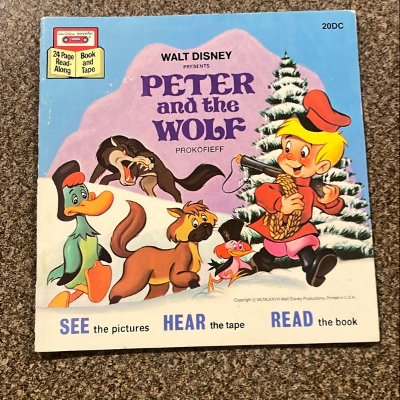 Peter and the wolf vintage !