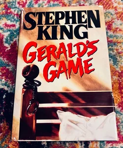 Gerald's Game by Stephen King (1992, Hardcover) First Edition