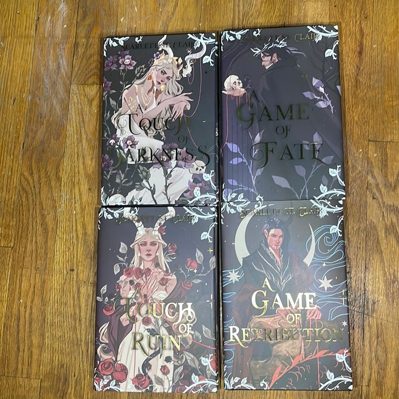 A touch of darkness/ A Game of Fate Bookish box