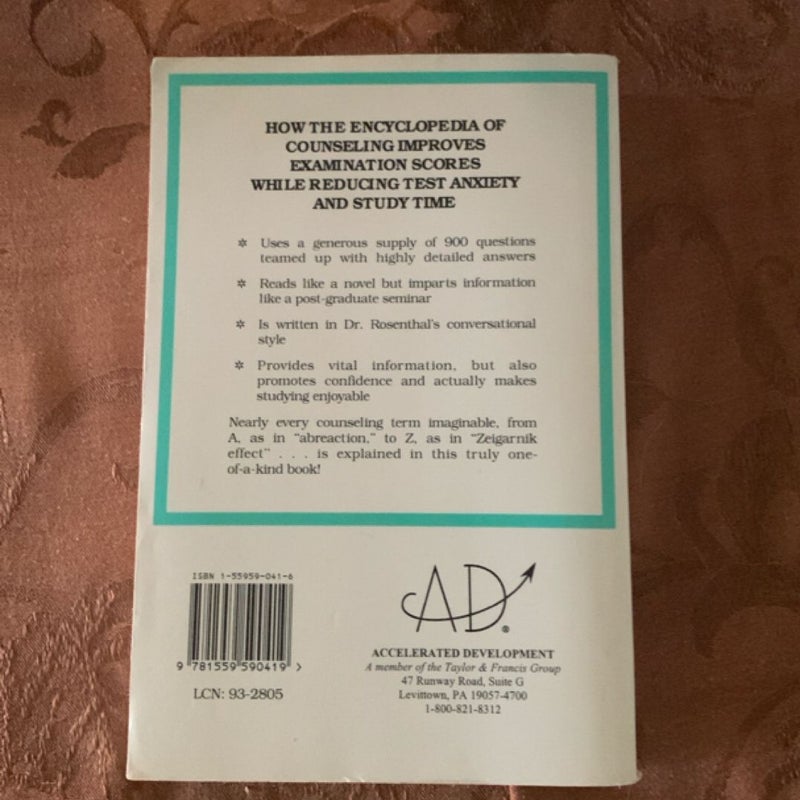 Encyclopedia of Counseling Master Review and Tutorial