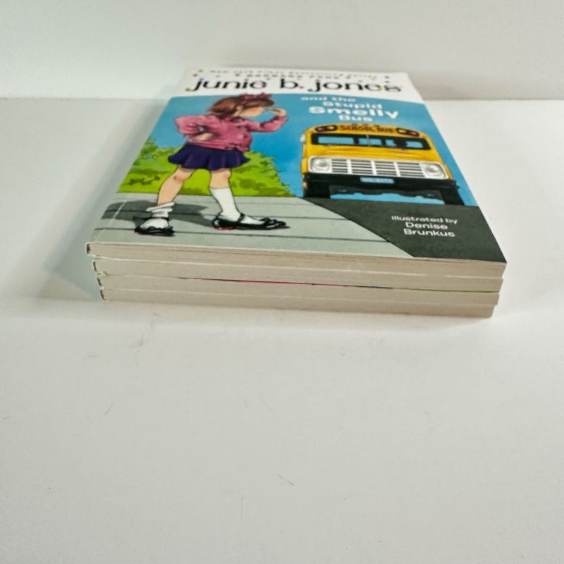 Junie B. Jones bundle, 4 books, 1-4 in series