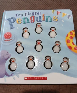 Ten Playful Penguins