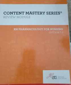 RN Pharmacology for Nursing Edition 7. 0