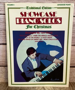 Showcase Piano Solos for Christmas Advanced Piano Volume 4