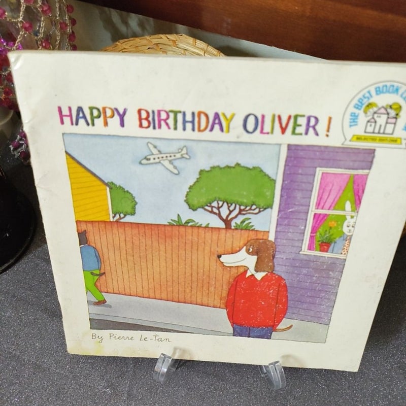 Happy birthday Oliver vintage 1978