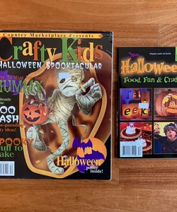 Halloween Craft, Food & Party 2 book Bundle