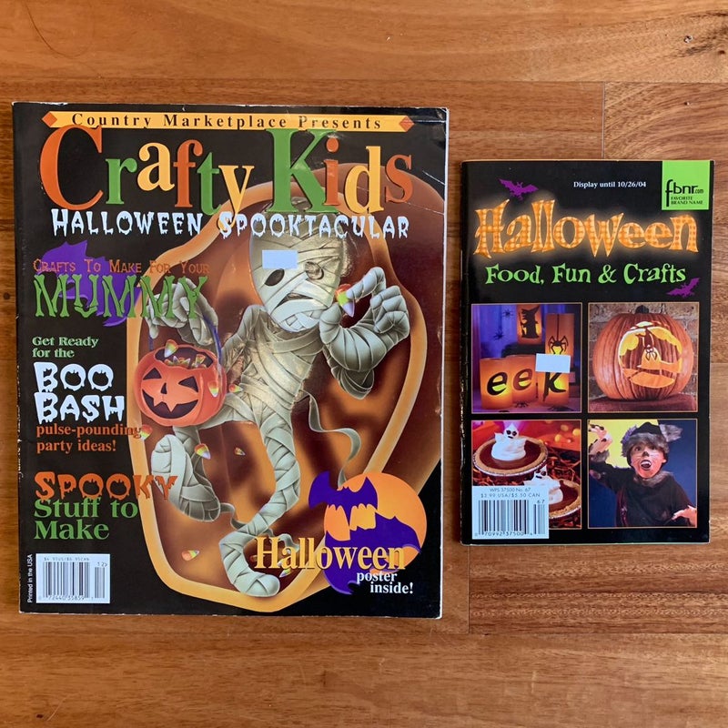 Halloween Craft, Food & Party 2 book Bundle