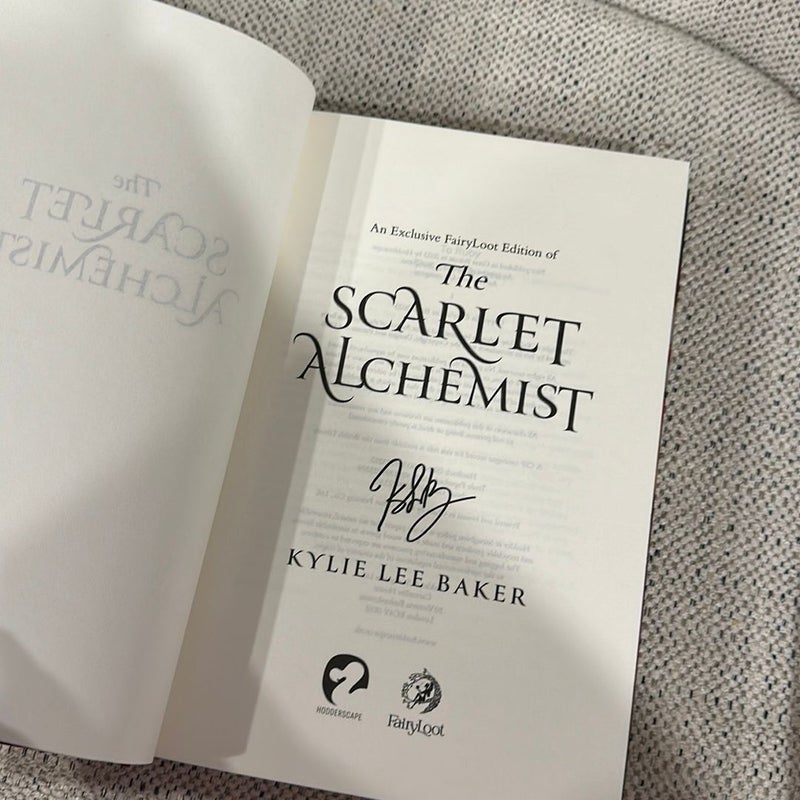 The Scarlet Alchemist fairyloot edition