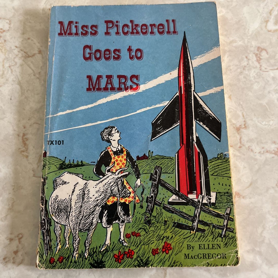 Goes　to　Mars　Paperback　by　Ellen　MacGregor　Pangobooks　Miss　Pickerell