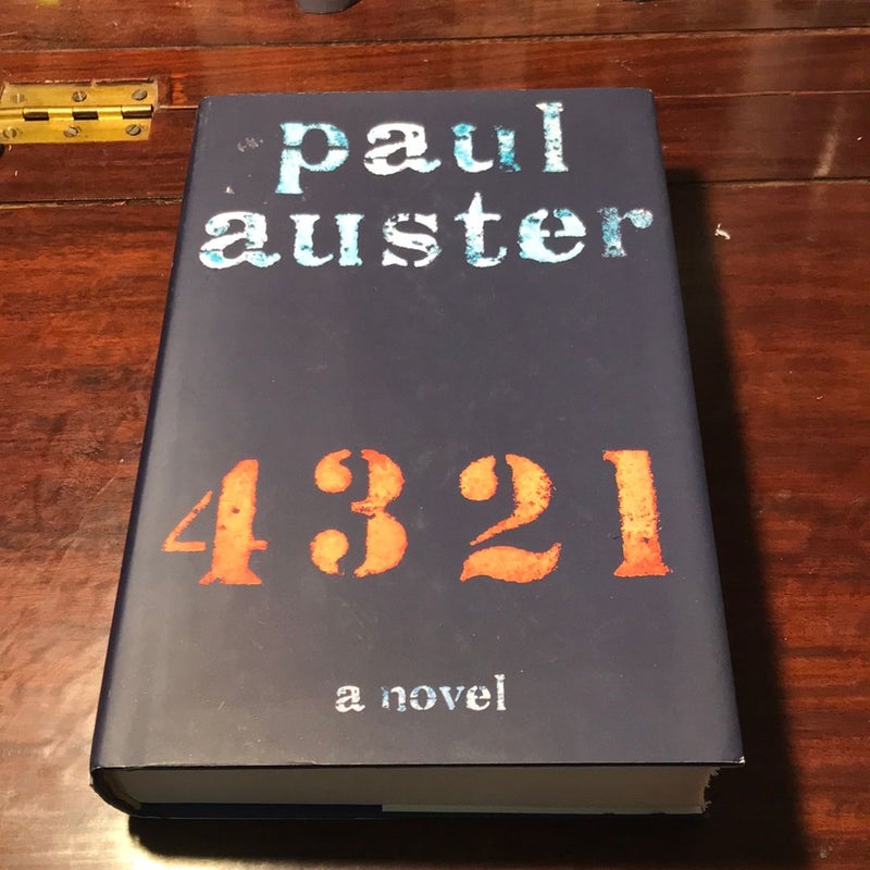 First edition /2nd * 4 3 2 1 by Paul Auster, Hardcover