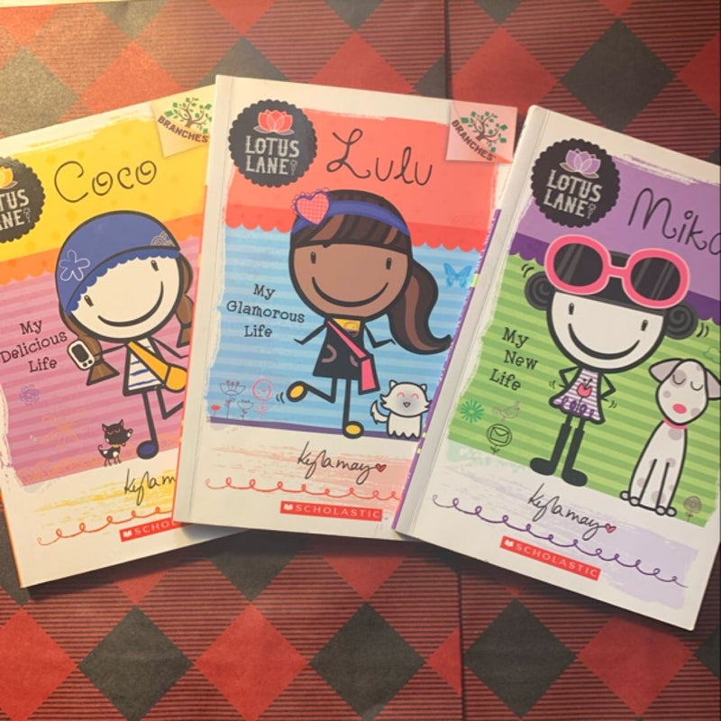 Lotus Lane Series Bundle👧🏻👱🏻‍♀️-Coco, Lulu, and Mika