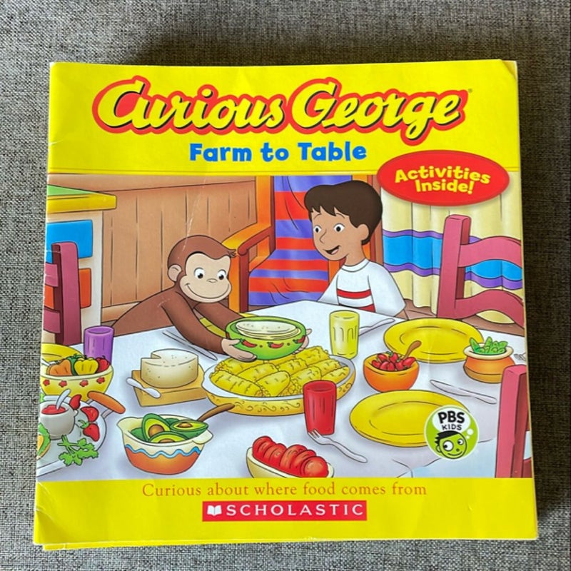 Curious George Farm to Table