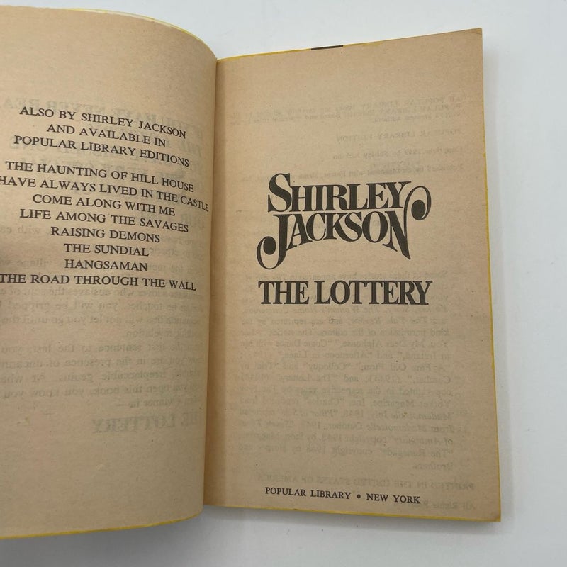 The Lottery