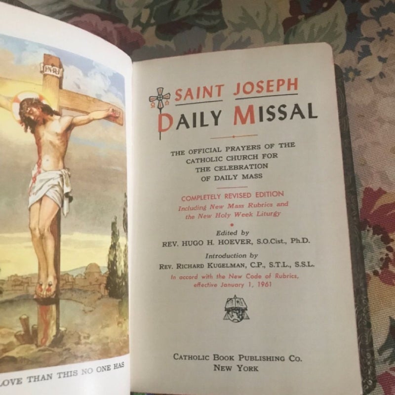 1961 Saint Joseph Daily Missal