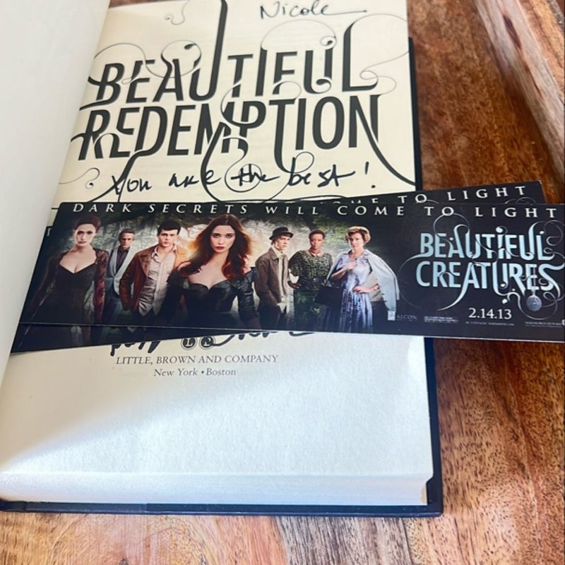 Beautiful Redemption - signed 