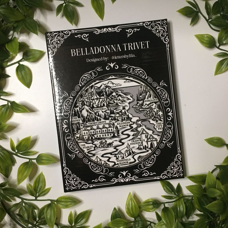 Belladonna Ceramic Trivet