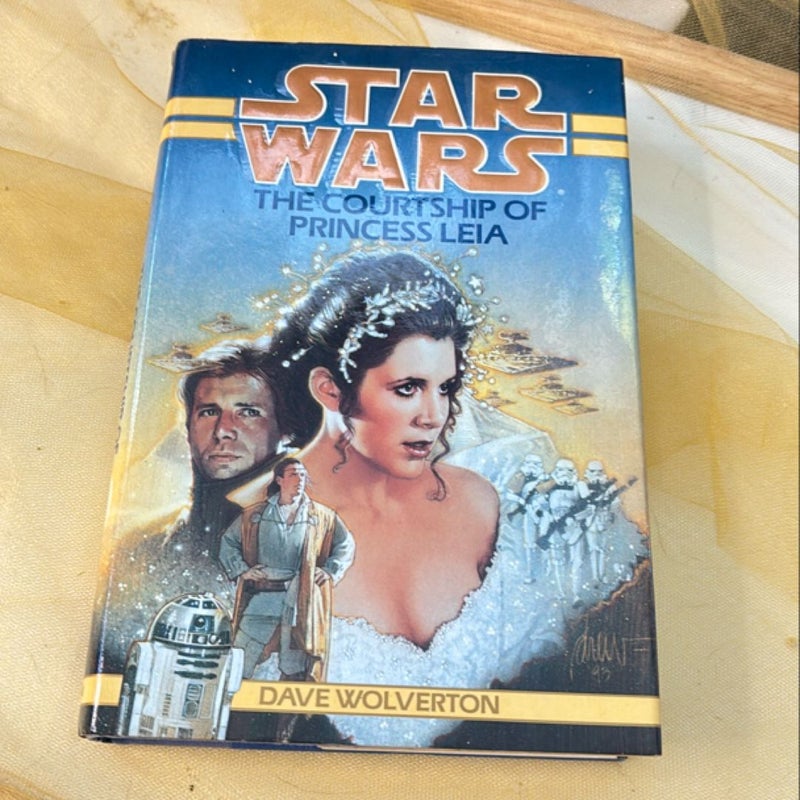 LIKE NEW Star Wars: The Courtship of Princess Leia