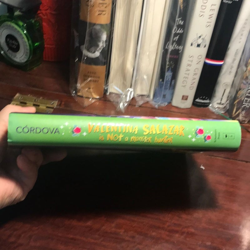 1st ed./1st printing * Valentina Salazar Is Not a Monster Hunter