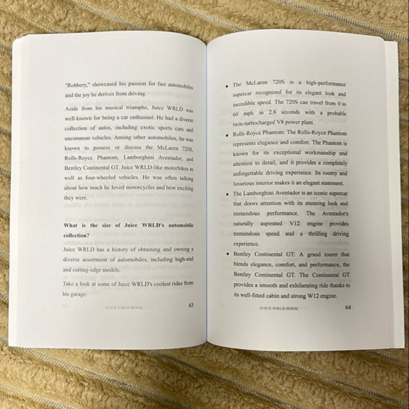 Juice Wrld Book