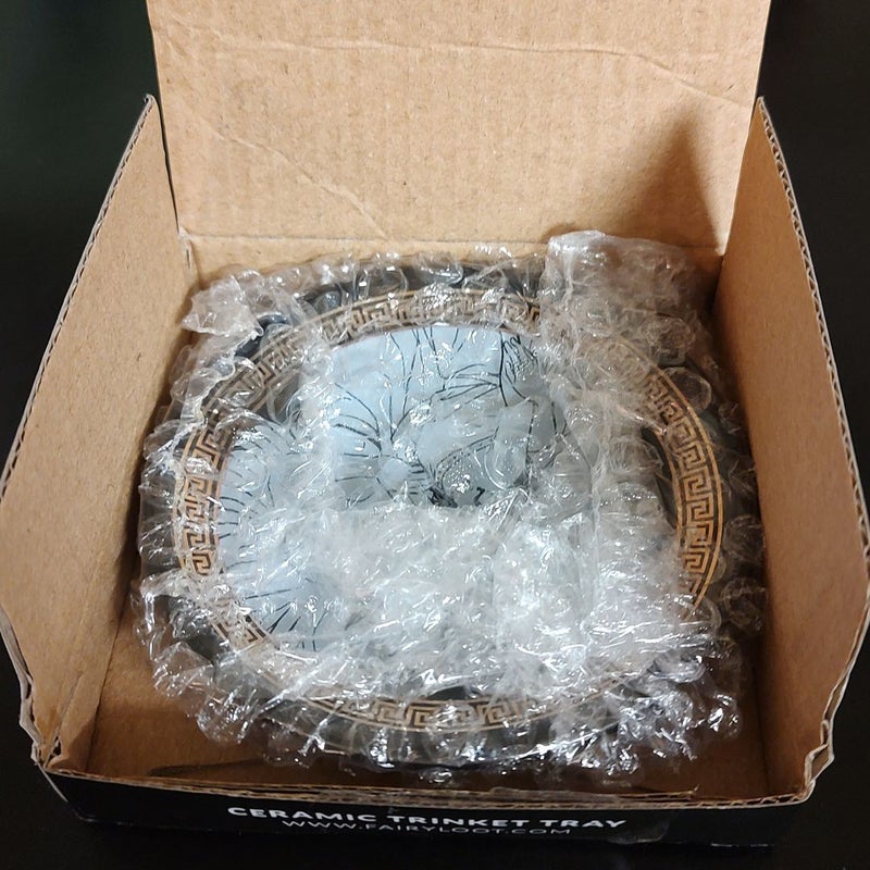 Cupid and Psyche trinket dish--Fairyloot box January 2021
