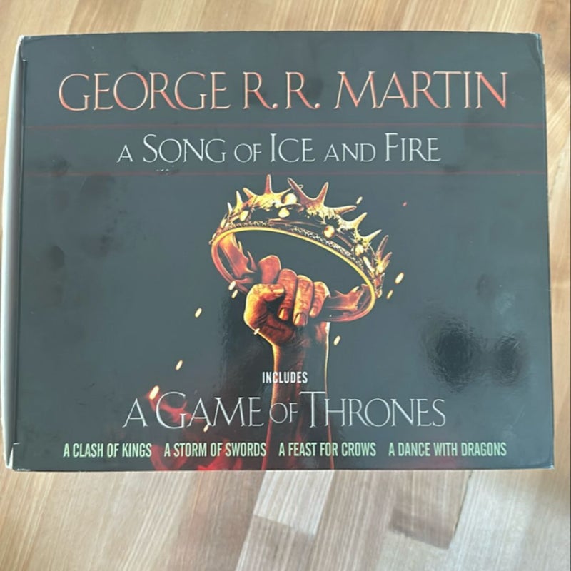 George R. R. Martin's a Game of Thrones 5-Book Boxed Set (Song of Ice and Fire Series)