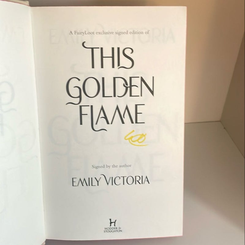 This Golden Flame - *Fairyloot*