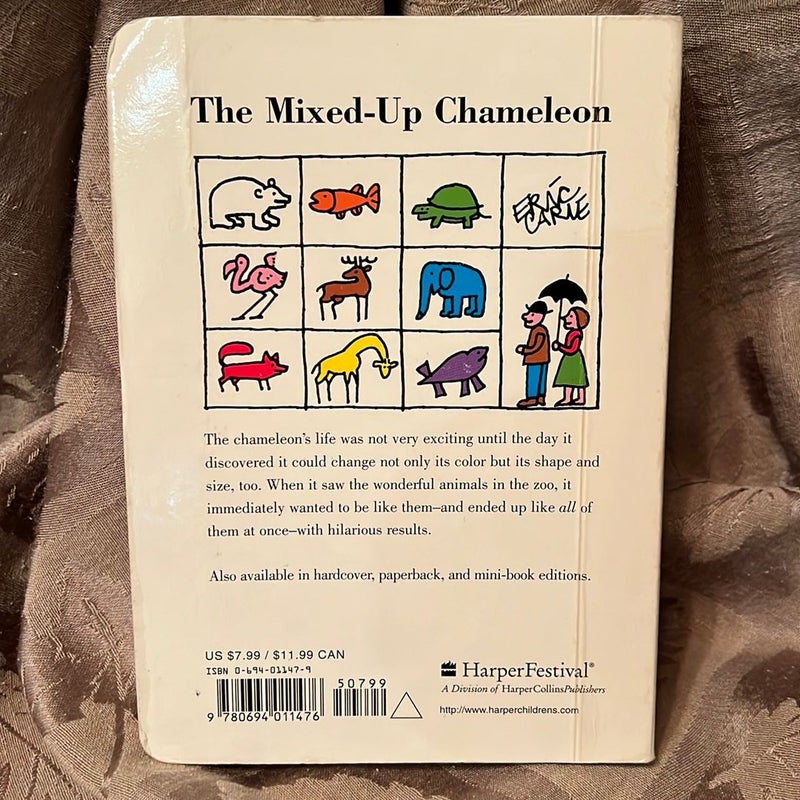 The Mixed-Up Chameleon Board Book