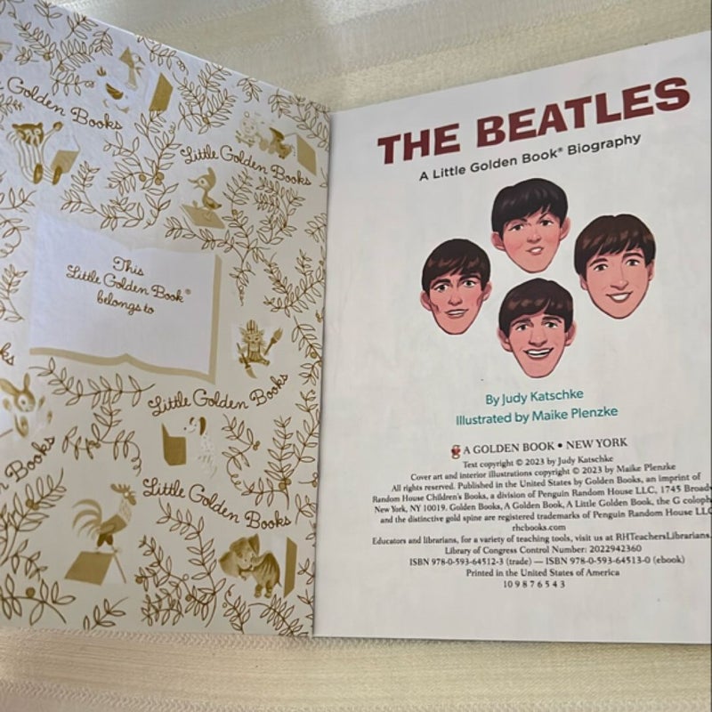 The Beatles: a Little Golden Book Biography