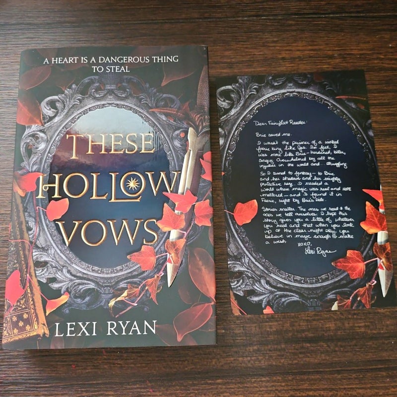 Fairyloot These Hollow Vows