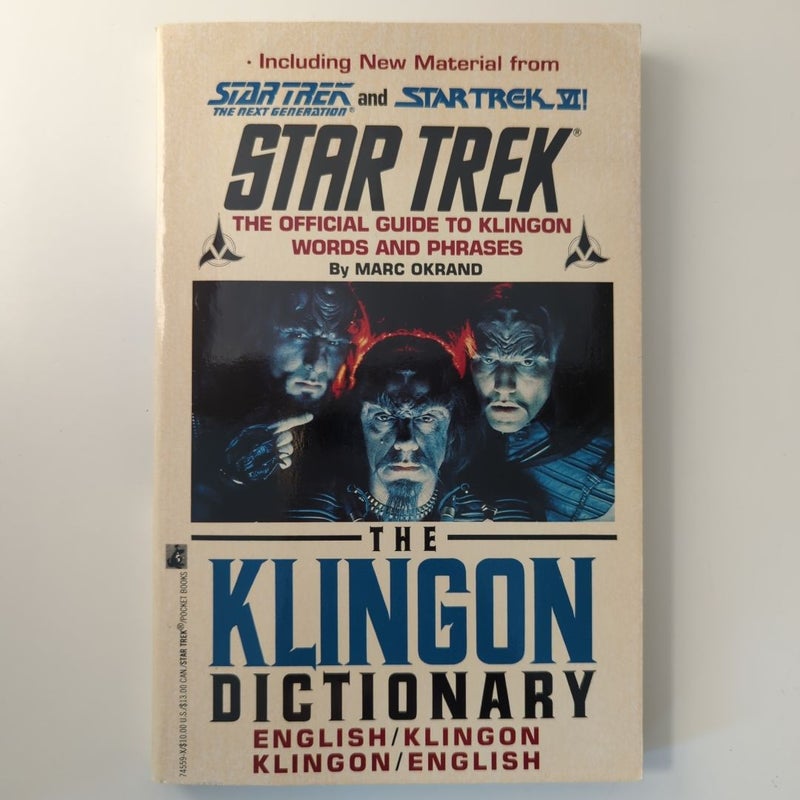 The Klingon Dictionary