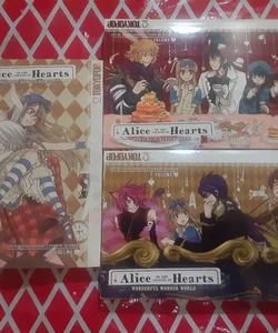 Alice in the Country of Hearts Tokyopop manga 1,2,3 