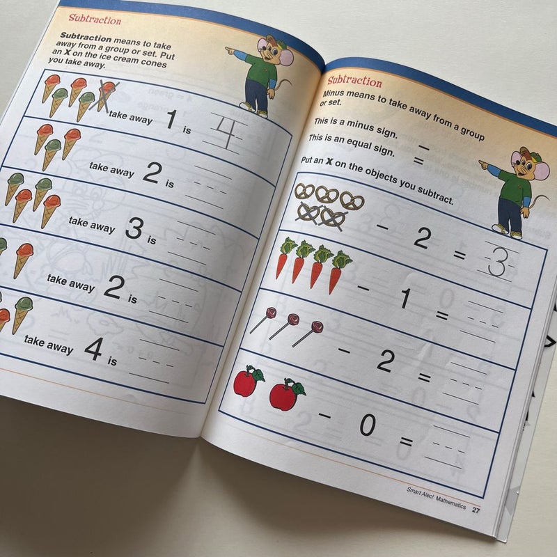 Smart Alec: Kindergarten Math Readiness Workbook