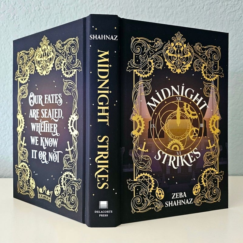 NEW Midnight Strikes SIGNED by Zeba Shahnaz Owlcrate FIRST Edition