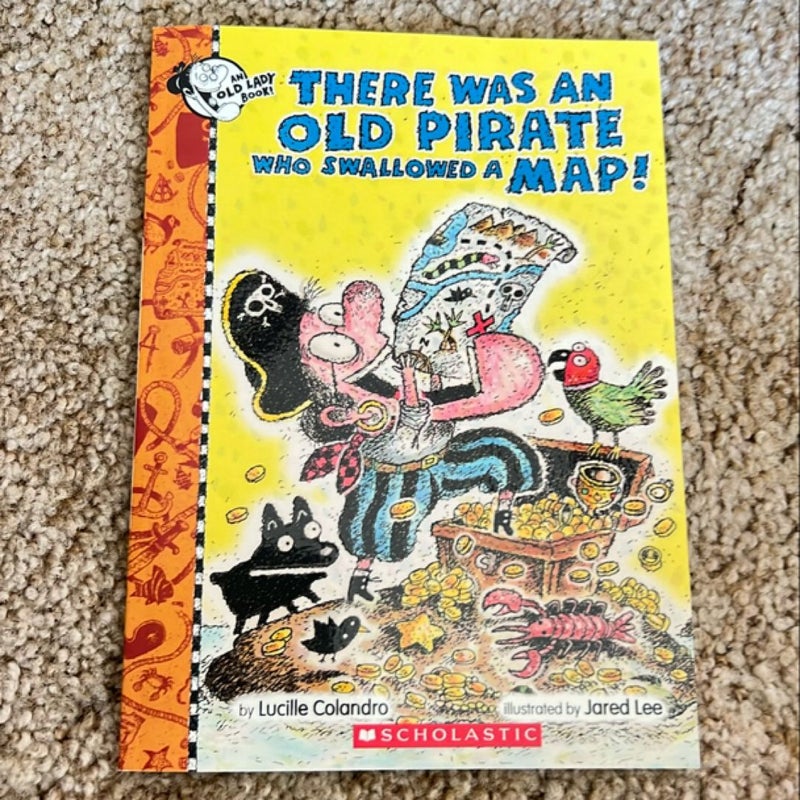 There was an old pirate who swallowed a map!