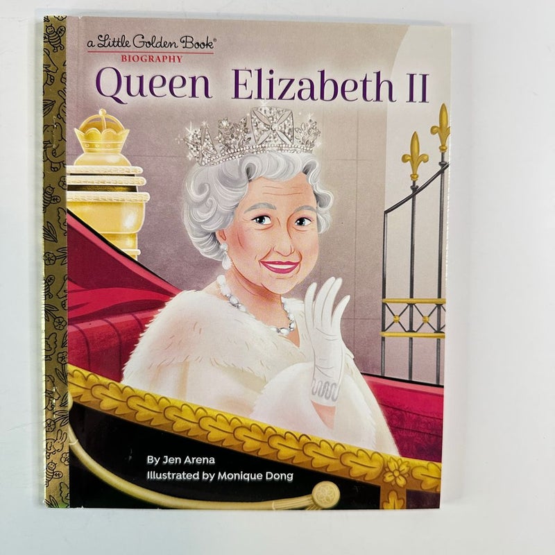 Queen Elizabeth II, Biography-Little Golden Book 2022