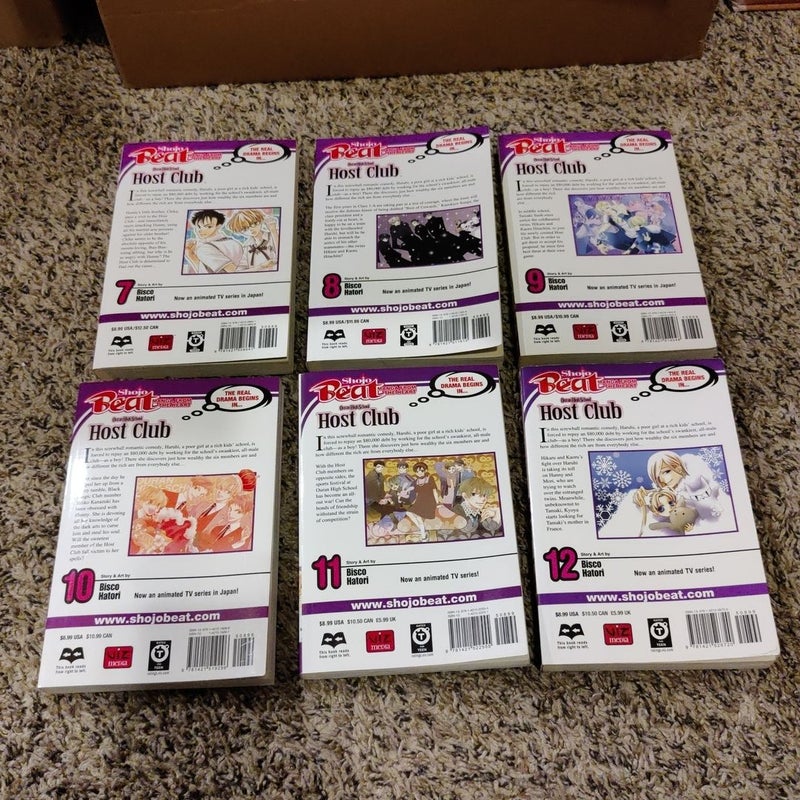 Ouran High School Host Club, Volumes 1-12